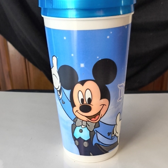 Disney Blue Mickey Mouse Travel Cup - Picture 3 of 7
